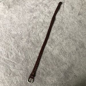 NEW Women’s Brown Braided Belt